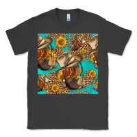 Smoke western boots and hat seamless pattern Classic Tee - HRA Design Shop
