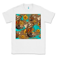 White western boots and hat seamless pattern Classic Tee - HRA Design Shop