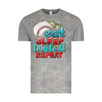 Cloud Rock eat sleep baseball repeat Vintage Tee - texasbilliewilder