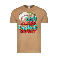 Vintage Camel eat sleep baseball repeat Vintage Tee - texasbilliewilder