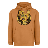 Meerkat horseshoe sunflower camouflage Heavyweight Hoodie - AdoDesignShop