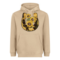 Mushroom horseshoe sunflower camouflage Heavyweight Hoodie - AdoDesignShop