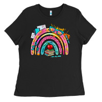 Black school rainbow Ladies Tee - AdoDesignShop