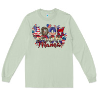 Matcha Boom boom Mama 4th of july Long Sleeve Tee - CowGirlArtShop