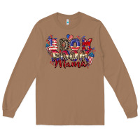 Toasted Coconut Boom boom Mama 4th of july Long Sleeve Tee - CowGirlArtShop