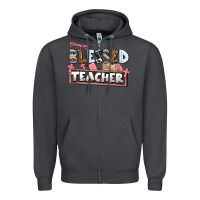 Smoke blessed teacher Zipper Hoodie - AdoDesignShop