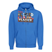 True Royal blessed teacher Zipper Hoodie - AdoDesignShop