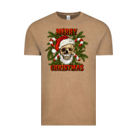 Vintage Coffee Merry Christmas Vintage Tee - RanaPortraitStore
