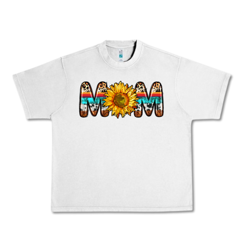Mom Sunflower Urban Heavy Tee by Zillion Design Studio | Teevron