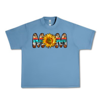 Pebble Blue mom sunflower Urban Heavy Tee - Zillion Design Studio