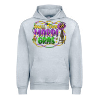 Heather Grey small town mardi gras Urban Hoodie - LillyAllenDesigns