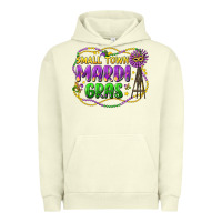Pigment Pistachio small town mardi gras Urban Hoodie - LillyAllenDesigns