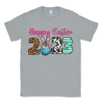 Heather Grey Happy Easter 2023 Easter Day Classic Tee - Neo Western