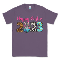 Lavender Happy Easter 2023 Easter Day Classic Tee - Neo Western