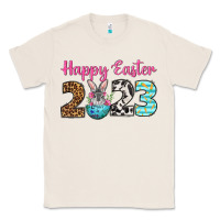 Natural Happy Easter 2023 Easter Day Classic Tee - Neo Western