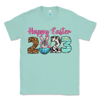 Seafoam Happy Easter 2023 Easter Day Classic Tee - Neo Western