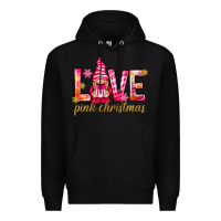 Black love pink christmas gnome Premium Hoodie - NancyCooperArtShop