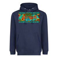 Navy blessed turquoise gemstone cactus and sunflower licanse plate Heavyweight Hoodie - Artiststas