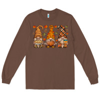 Chestnut fall gnome Long Sleeve Tee - HRA Design Shop