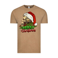 Vintage Coffee Merry Christmas Vintage Tee - RanaPortraitStore