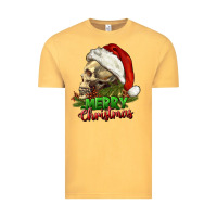 Vintage Mustard Merry Christmas Vintage Tee - RanaPortraitStore