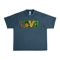 Midnight Navy st patricks day gnomes shamrock horseshoes love Urban Heavy Tee - RanaPortraitStore