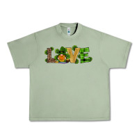 Oil Green st patricks day gnomes shamrock horseshoes love Urban Heavy Tee - RanaPortraitStore