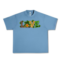 Pebble Blue st patricks day gnomes shamrock horseshoes love Urban Heavy Tee - RanaPortraitStore
