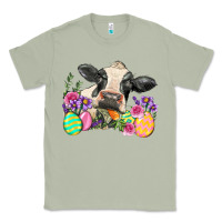 Matcha Happy Easter Cow Easter Day Classic Tee - Neo Western