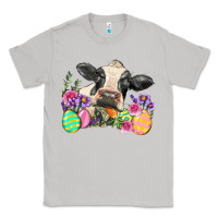 Moon Dust Happy Easter Cow Easter Day Classic Tee - Neo Western