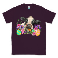 Plum Happy Easter Cow Easter Day Classic Tee - Neo Western