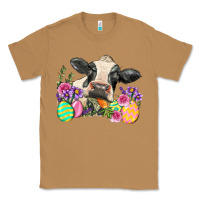 Toasted Coconut Happy Easter Cow Easter Day Classic Tee - Neo Western
