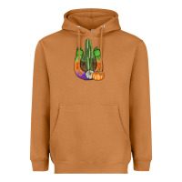 Meerkat horseshoe halloween cactus Heavyweight Hoodie - AdoDesignShop