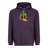 Plum horseshoe halloween cactus Heavyweight Hoodie - AdoDesignShop