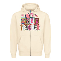 Sandshell sped teacher Zipper Hoodie - AdoDesignShop