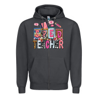 Smoke sped teacher Zipper Hoodie - AdoDesignShop