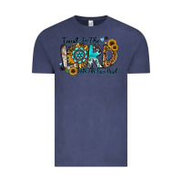 Vintage Denim trust in the lord with all your heart Vintage Tee - Zillion Design Studio