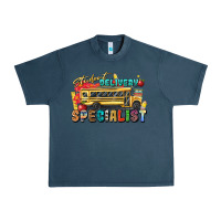 Midnight Navy student delivery specialist Urban Heavy Tee - texasbilliewilder