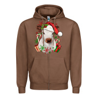Christmas Heifer Zipper Hoodie | Teevron