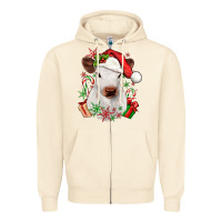 Sandshell christmas heifer Zipper Hoodie - JahusDesignShop