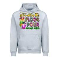Heather Grey if i'm not on the floor pour me one more Urban Hoodie - LillyAllenDesigns