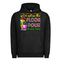 Pigment Black if i'm not on the floor pour me one more Urban Hoodie - LillyAllenDesigns