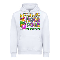 White if i'm not on the floor pour me one more Urban Hoodie - LillyAllenDesigns