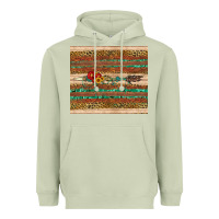 Matcha arrow wooden sunflower Heavyweight Hoodie - Artiststas