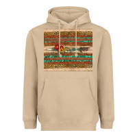 Mushroom arrow wooden sunflower Heavyweight Hoodie - Artiststas
