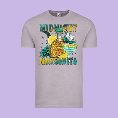Midnight Margarita Vintage Tee Designed By Zillion Design Studio