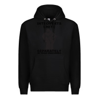 Black introverts unite seperately in your own homes Premium Hoodie - Bettercallsaul