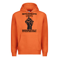 Carrot introverts unite seperately in your own homes Premium Hoodie - Bettercallsaul