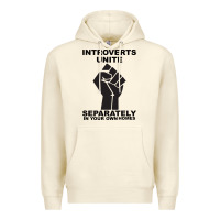 Sandshell introverts unite seperately in your own homes Premium Hoodie - Bettercallsaul