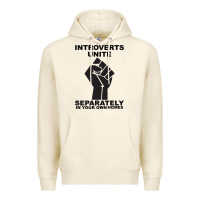Tofu introverts unite seperately in your own homes Premium Hoodie - Bettercallsaul